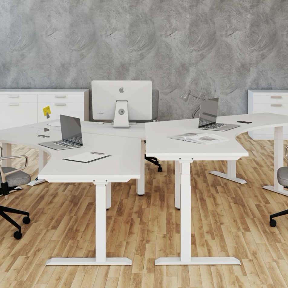 Vision 3 motor adjustable workstation 02